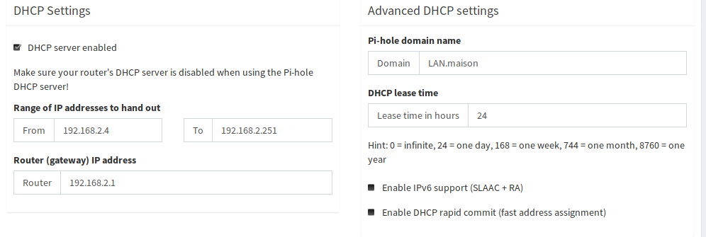 Capture DHCP Pi-Hole